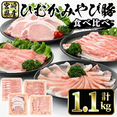宮崎県産 ひむかみやび豚食べ比べ
